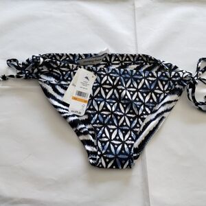 Tommy Bahama Black and White Geometric Bikini